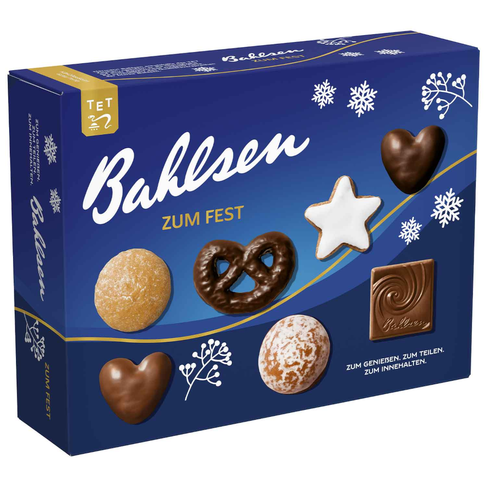 Bahlsen Lebkuchen Mischung "Zum Fest" Weihnachtsgebäck 500g / 17.63oz