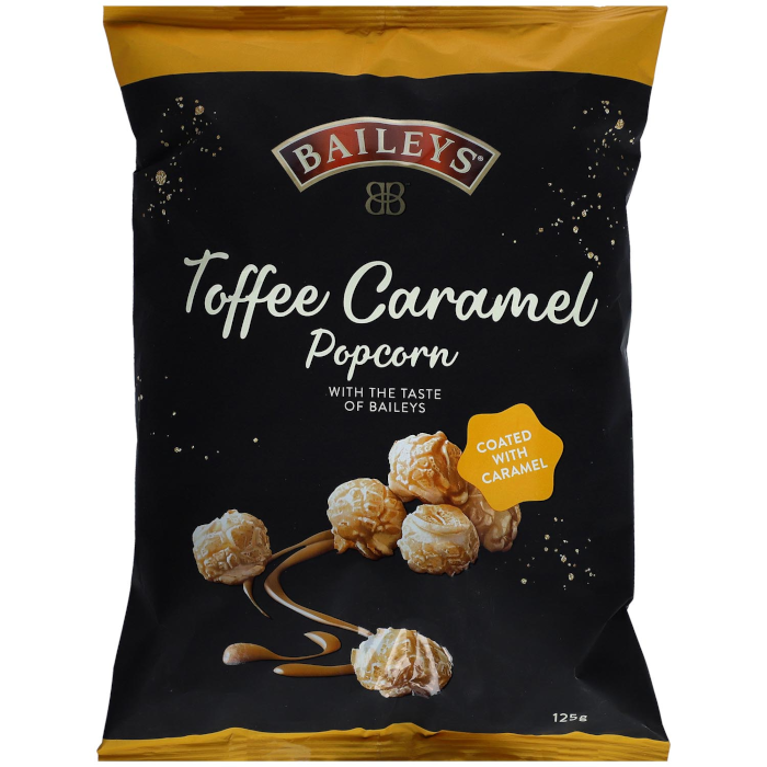 Baileys Toffee Caramel Popcorn 125g / 4.4oz