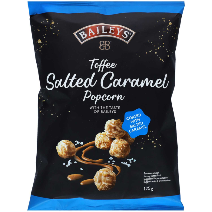 Baileys Toffee Salted Caramel Popcorn 125g / 4.4oz