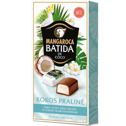 Mangaroca Batida de Côco Coconut Chocolates 127g / 4.48oz