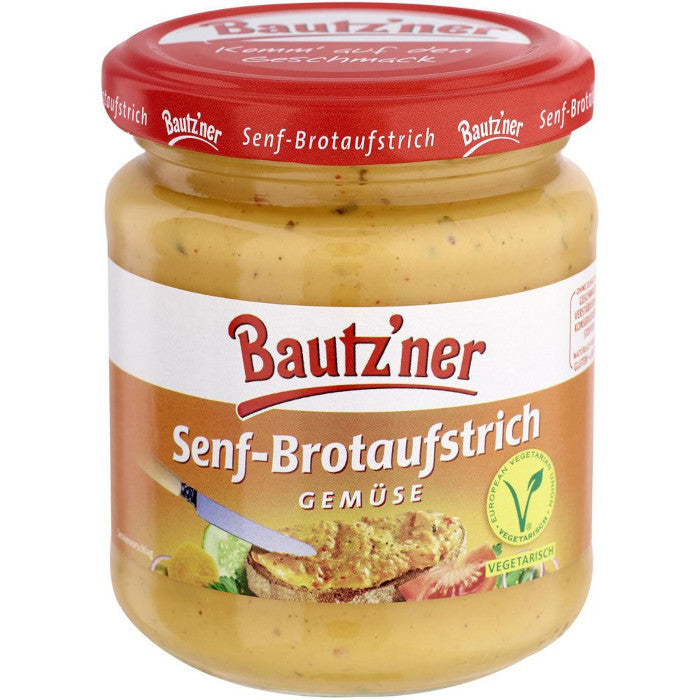 Bautzner Senf Brotaufstrich, Gemüse 200ml / 7.05 fl.oz