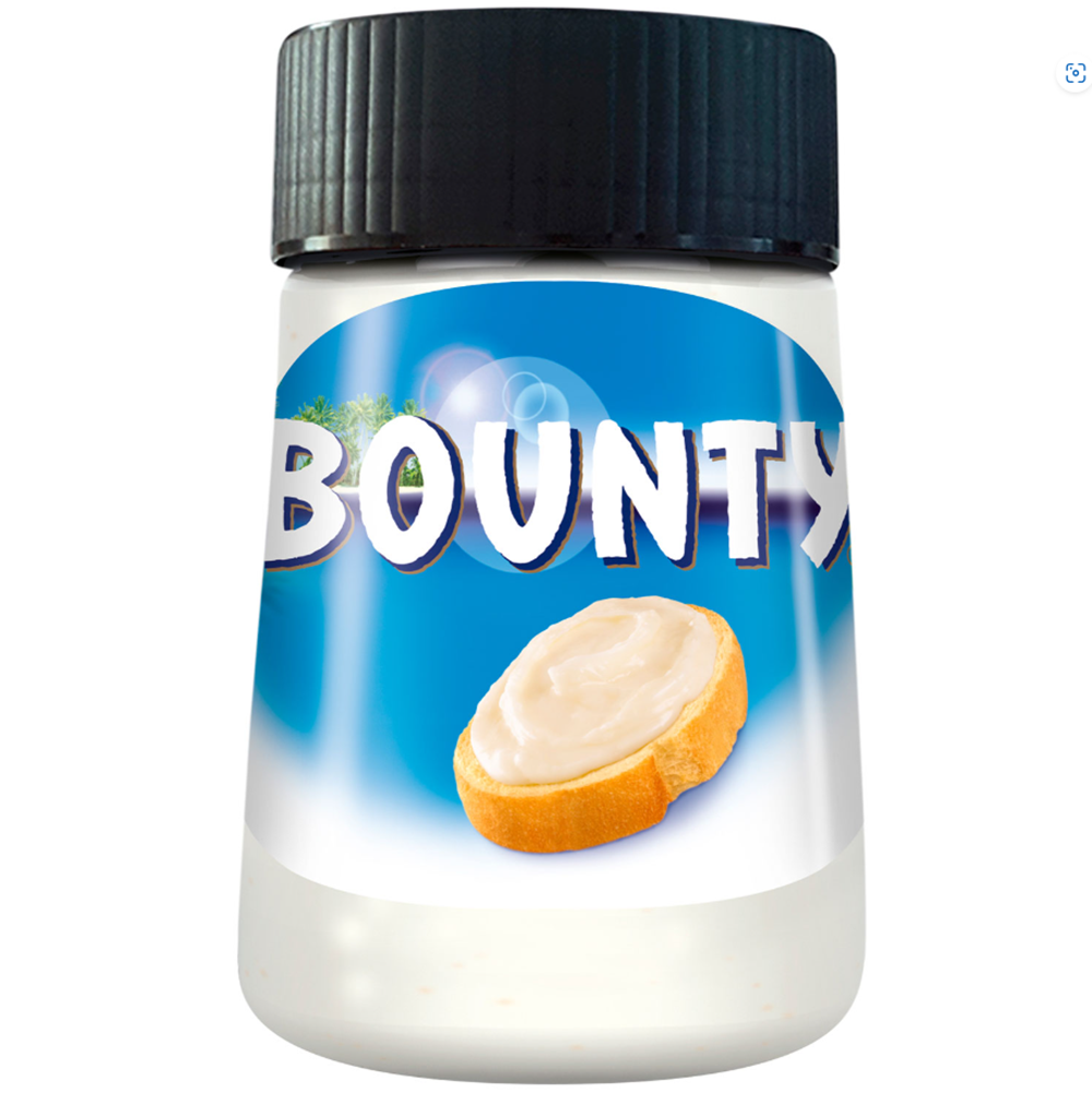 Bounty smeerbare melkroom met geraspte kokos 350g / 12.34 oz