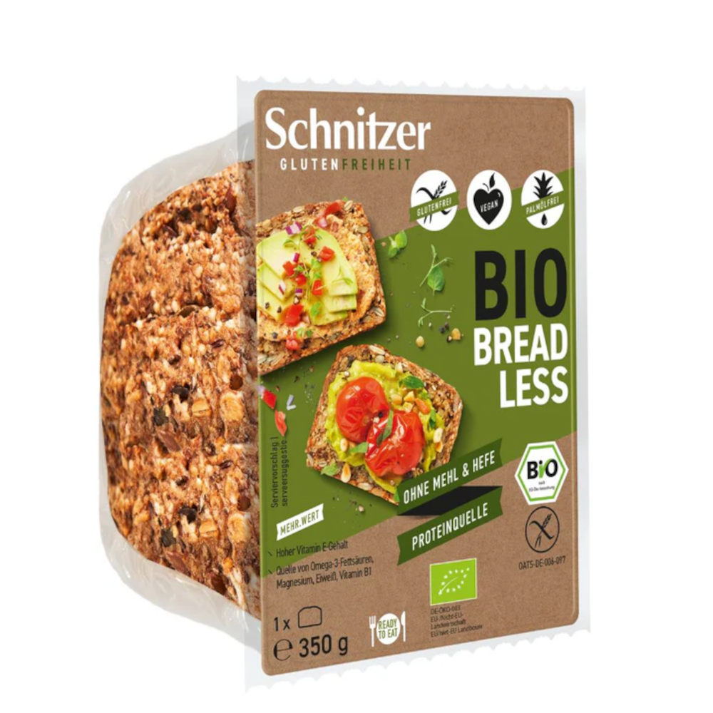 Schnitzer Pan Orgánico Sin Gluten 350g / 12.34oz