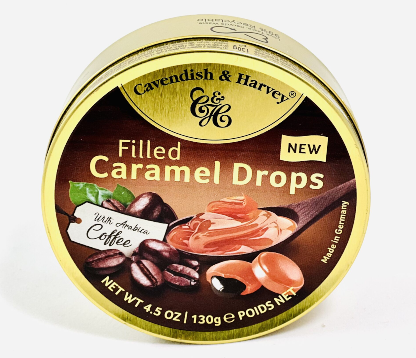 Cavendish & Harvey Arabica Coffee Filled Caramel Drops 130g / 4.59oz
