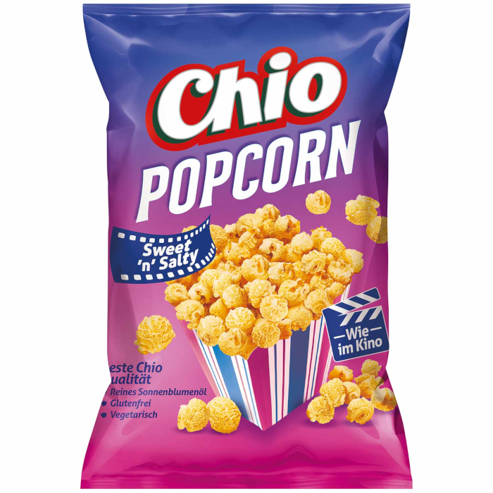 Chio Fun Chio Popcorn wie im Kino Sweet 'n' Salty 120g / 4.23oz