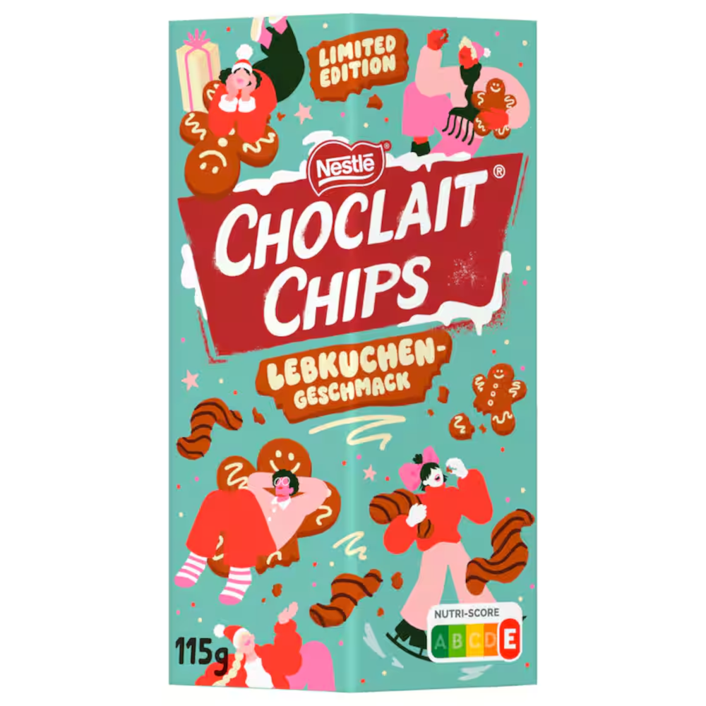 Nestlé Choclait Chips Gingerbread Limited Edition 115g / 4.05 oz