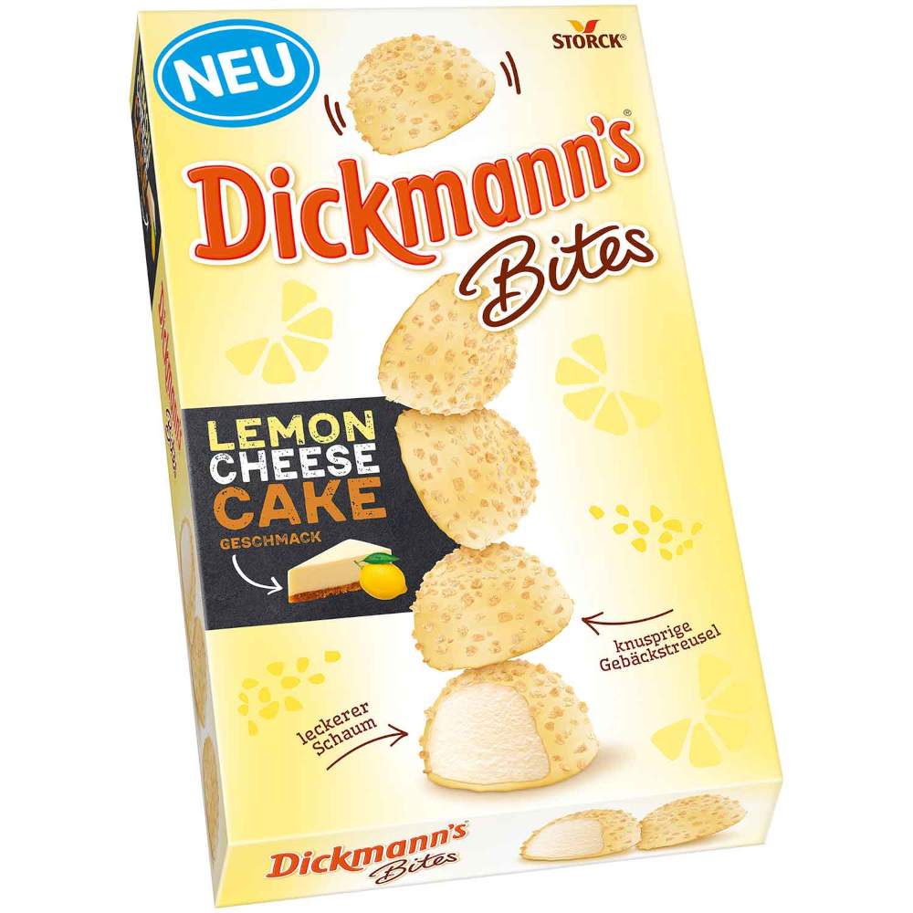 Storck Dickmann´s Bites Lemon Cheesecake 15 Stück 129g