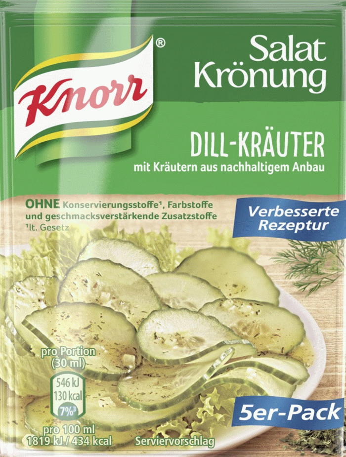 Knorr Salatkrönung Pacote de 14 sabores numa só embalagem