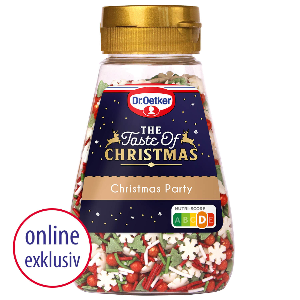 Dr. Oetker The Taste of Christmas Zucker Streudekor Christmas Party 110g