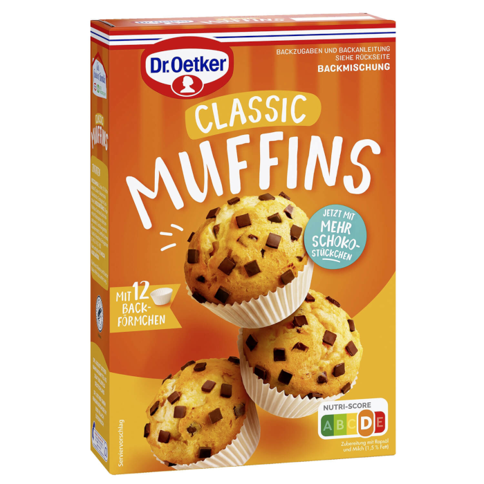 Dr. Oetker Classic Muffins Backmischung 380g