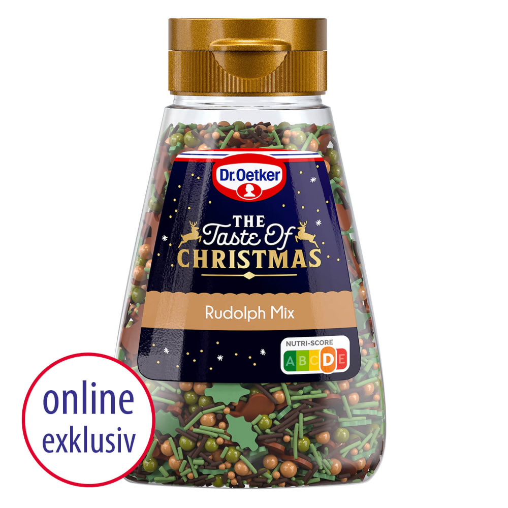 Dr. Oetker The Taste of Christmas Zucker Streudekor Rudolph Mix 115g