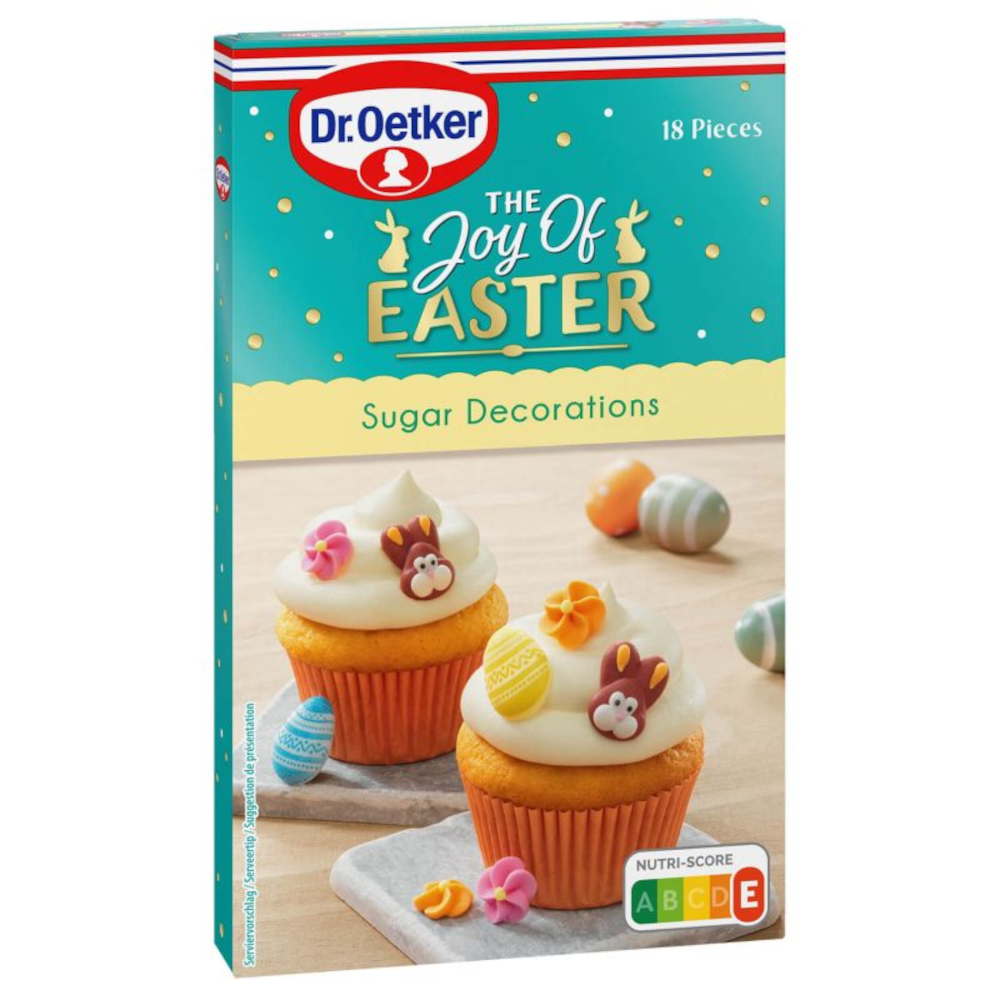 Dr. Adornos de azúcar Oetker The Joy of Easter 13 g