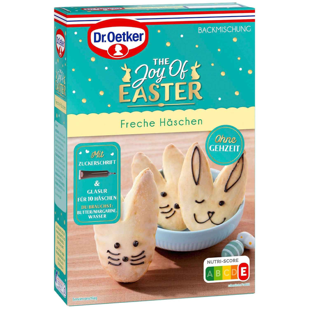 Dr. Oetker The Joy of Easter Petits lapins coquins 429g / 15.13oz Mélange à cuire