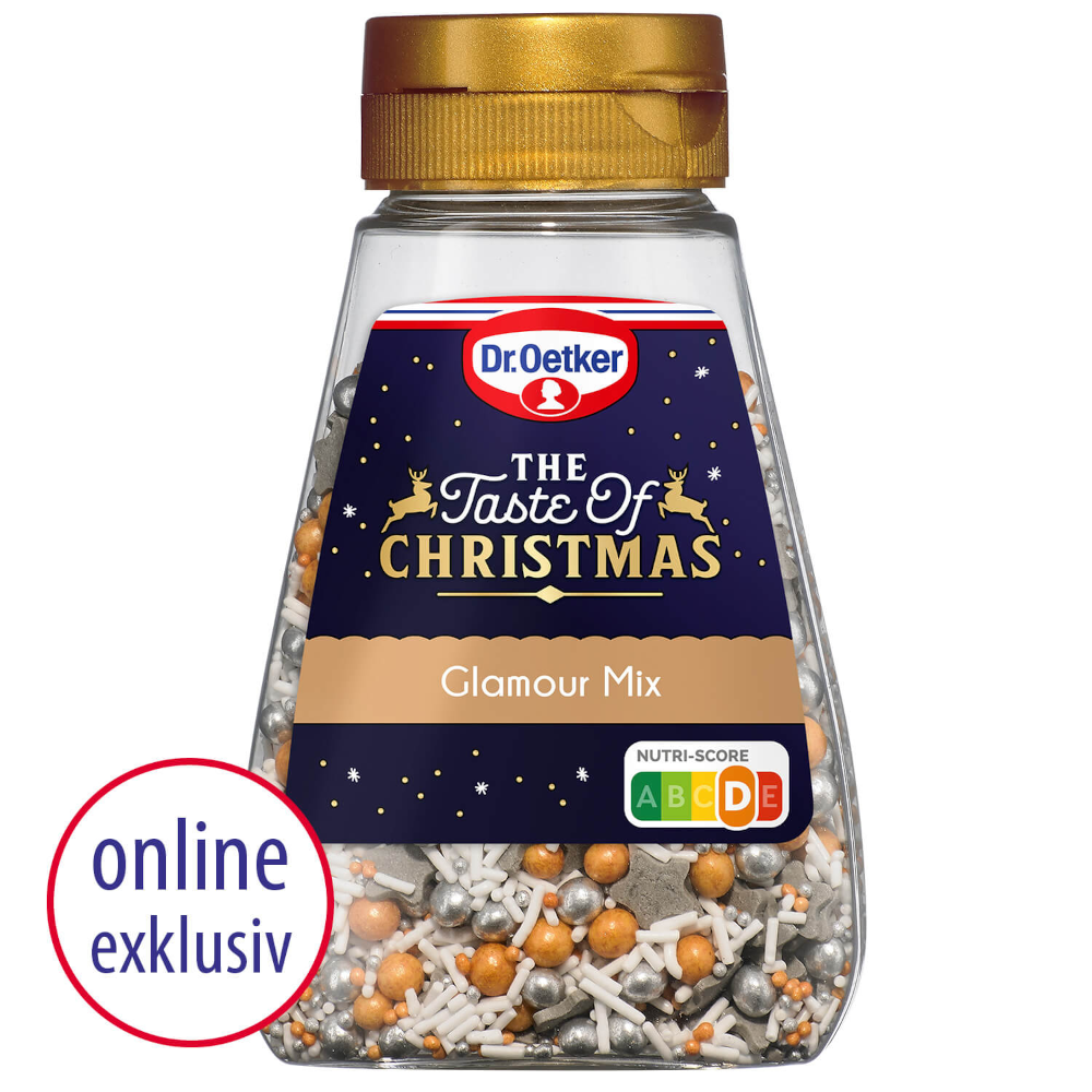 Dr. Oetker The Taste of Christmas Zucker Streudekor Glamour Mix 115g