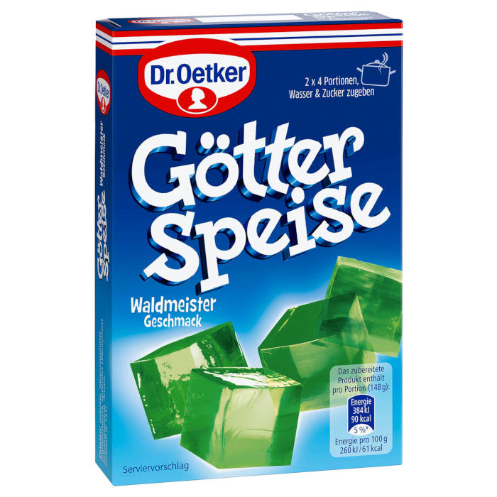 Dr. Oetker Götterspeise Waldmeister-Geschmack 25,2g / 0.89oz