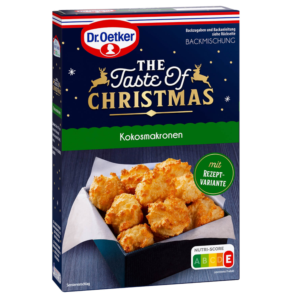 Dr. Oetker The Taste of Christmas Kokos-Makronen Backmischung