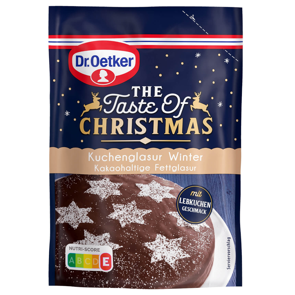 Dr. Oetker The Taste of Christmas Kuchenglasur Winter 125g