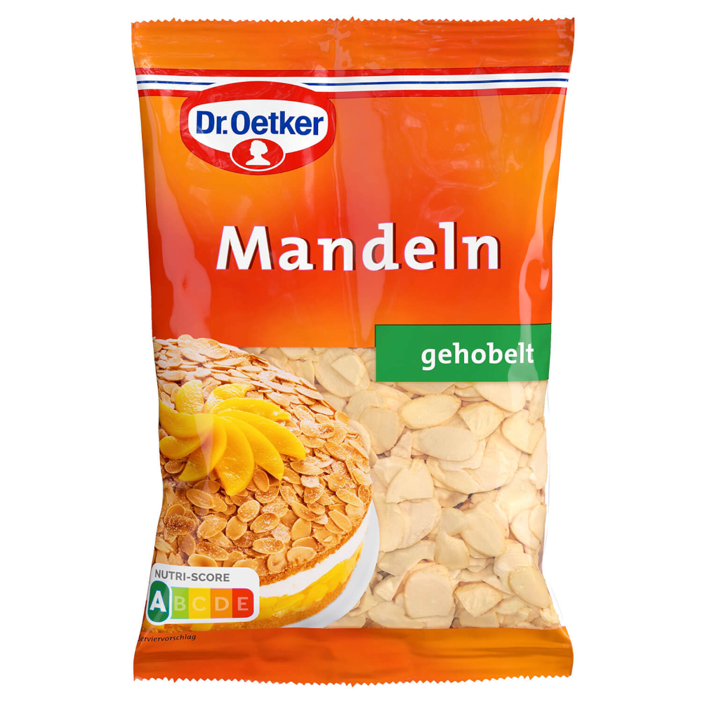 Dr. Oetker Mandeln gehobelt 100g / 3.52oz
