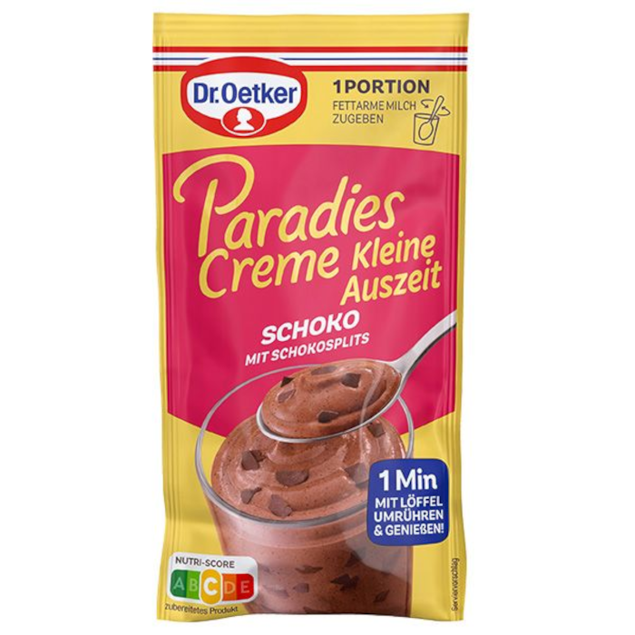 Dr. Oetker Paradise Cream Small Break Chocolate 34g