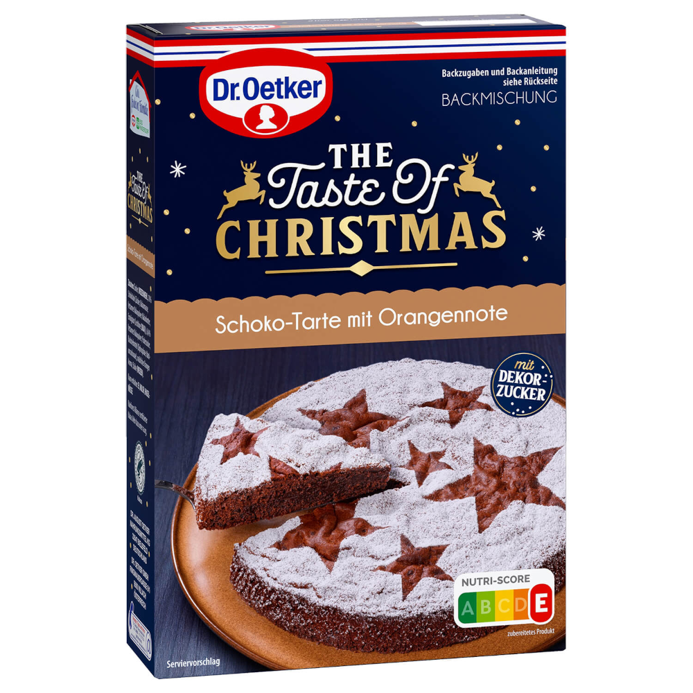 Dr. Oetker The Taste of Christmas Schoko-Tarte mit Orangennote Backmischung