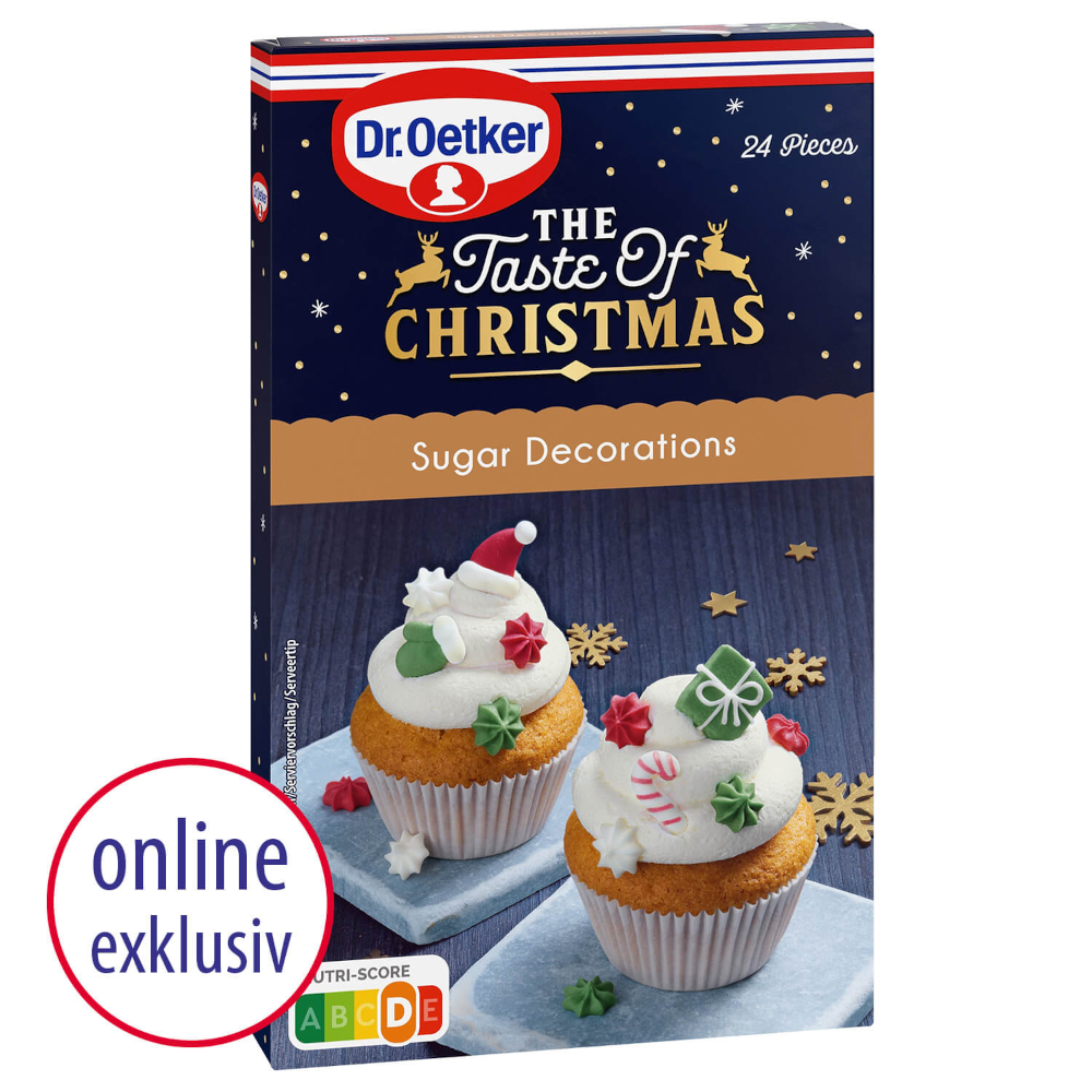 Dr. Oetker The Taste of Christmas Sugar Decorations 24 Stück 11g