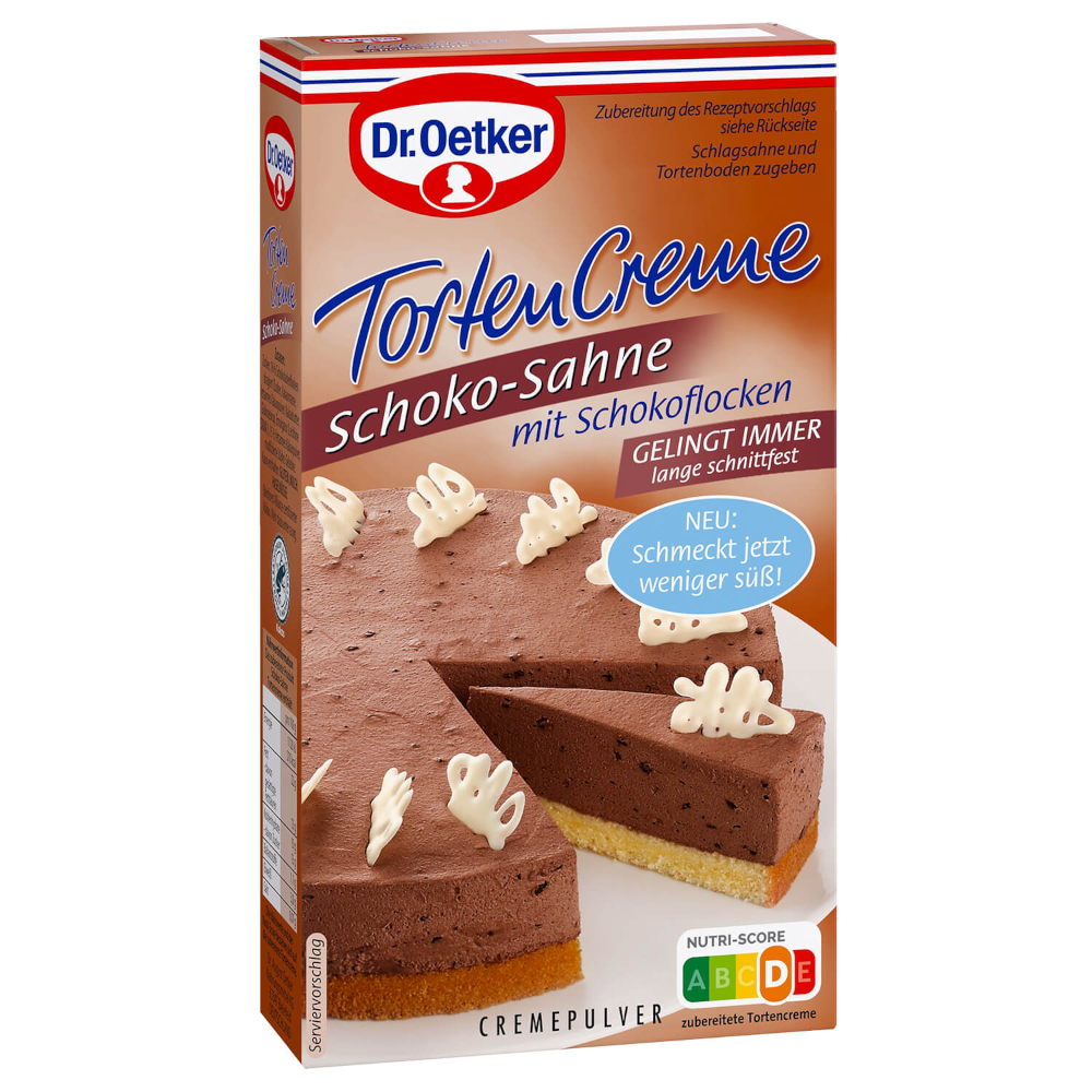 Dr. Oetker Chocolate Cream Cake Cream 150g / 5.29oz