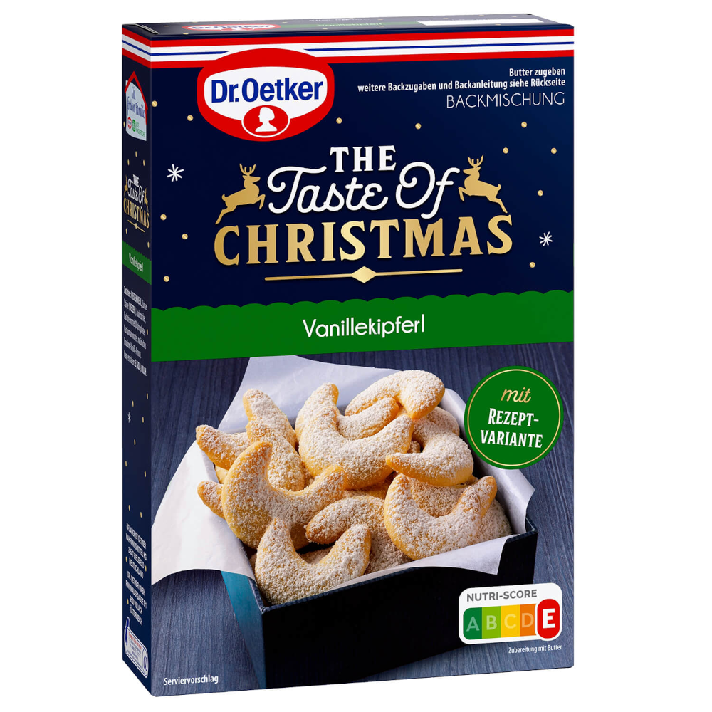 Dr. Oetker The Taste of Christmas Vanille-Kipferl Backmischung