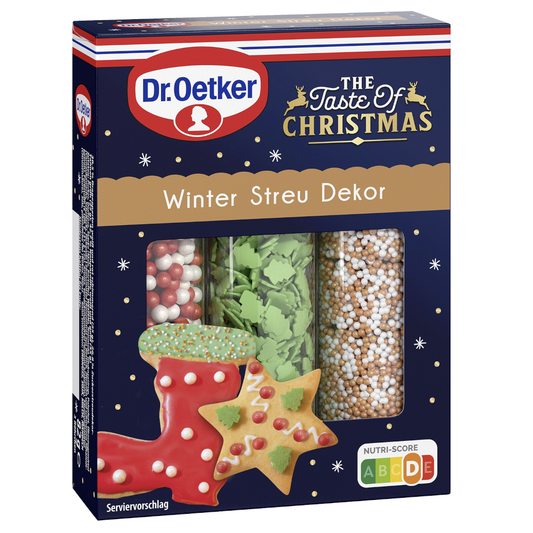 Dr. Oetker The Taste of Christmas Winter Scatter Decor 82g
