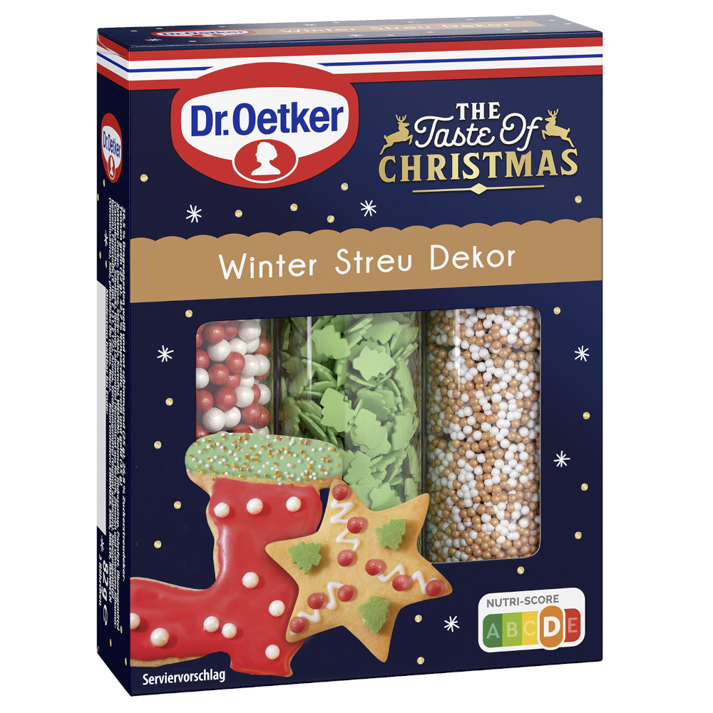 Dr. Oetker The Taste of Christmas Winter Streu Dekor 82g