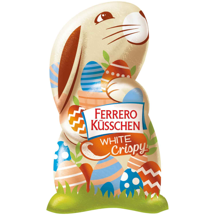 Ferrero Küsschen Chocolate Easter Bunny White Crispy 72g / 2.53 oz