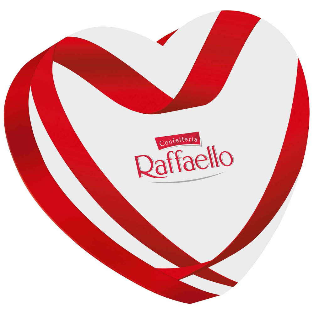 Ferrero Raffaello Herz gefüllt mit 14 Kokospralinen 140g