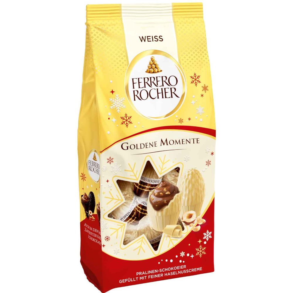 Ferrero Rocher Golden Moments Pralines White 90g / 3.17oz