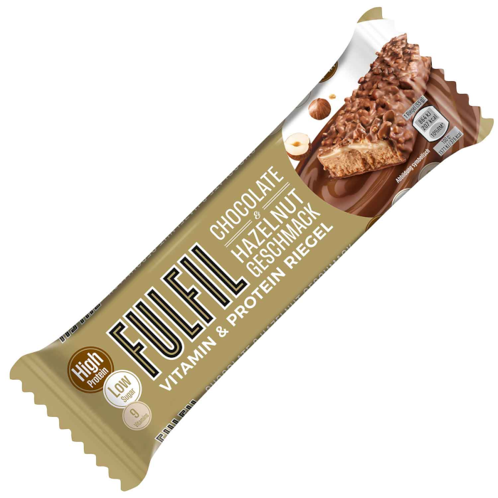 Ferrero Fulfil Vitamin & Protein Riegel Chokolade & Hasselnød 55g / 1.94oz