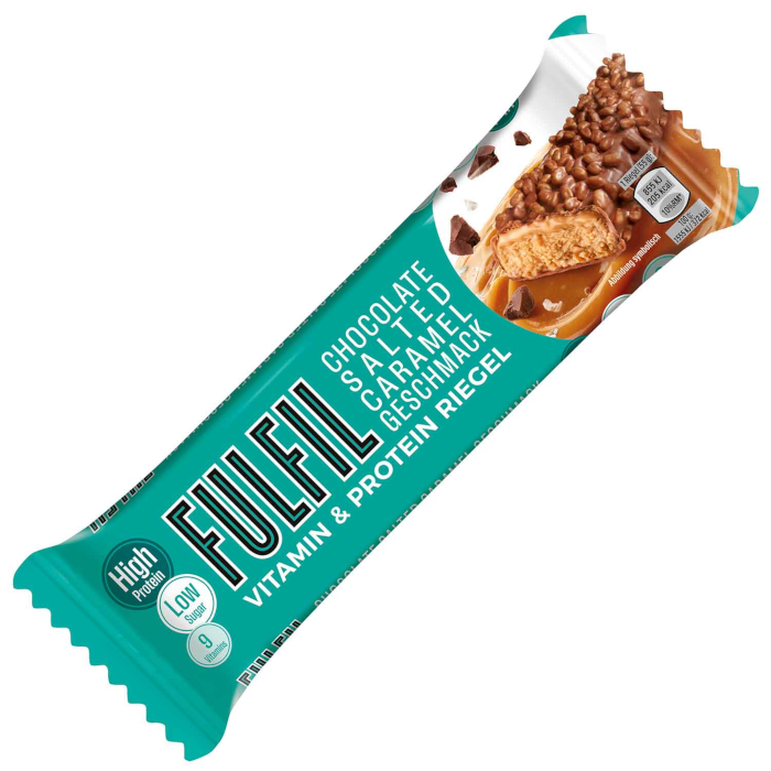 Ferrero Fulfil Vitamine & Eiwit Riegel Chocolade Gezouten Karamel 55g / 1.94oz