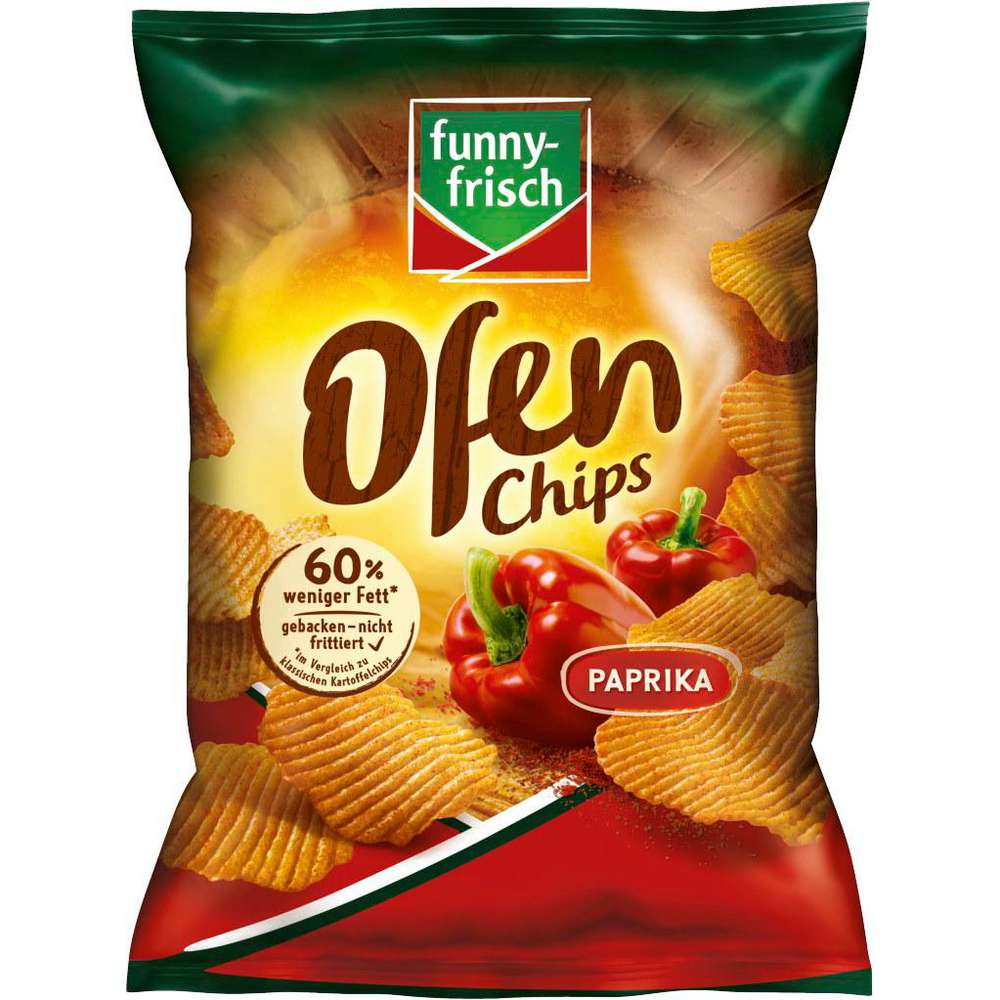 funny-frisch Oven Chips Paprika 125g / 4.4oz