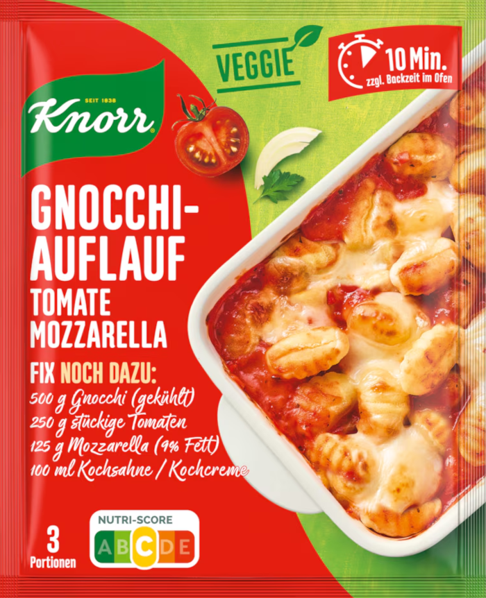 Knorr Fix Veggie for Gnocchi Bake Tomato Mozzarella 35g / 1.23oz