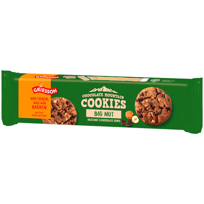 Griesson Chocolate Mountain Cookies Big Nut 150g / 5.29oz