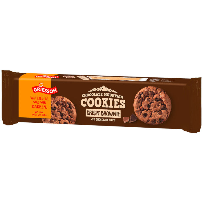 Griesson Chocolate Mountain Cookies Crispy Brownie 150g / 5.29oz