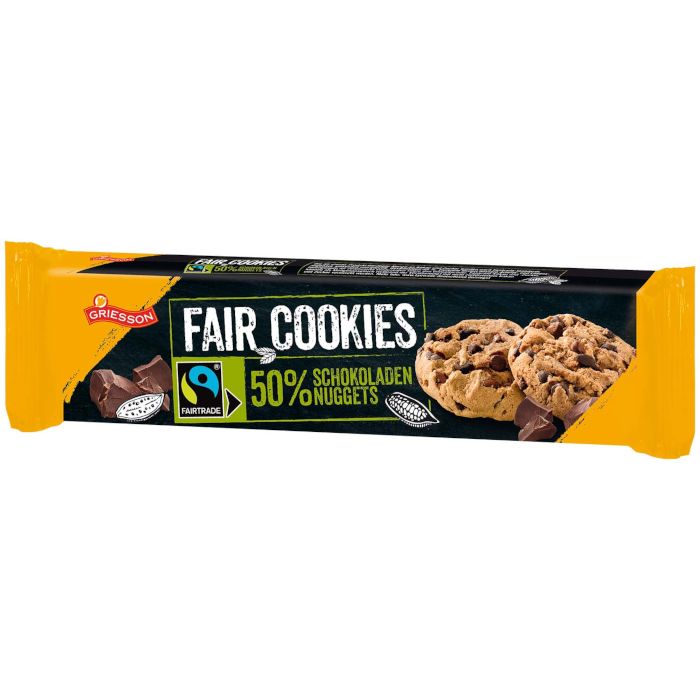 Griesson Fair Cookies 50% Chocolate Chips 150g / 5.29oz