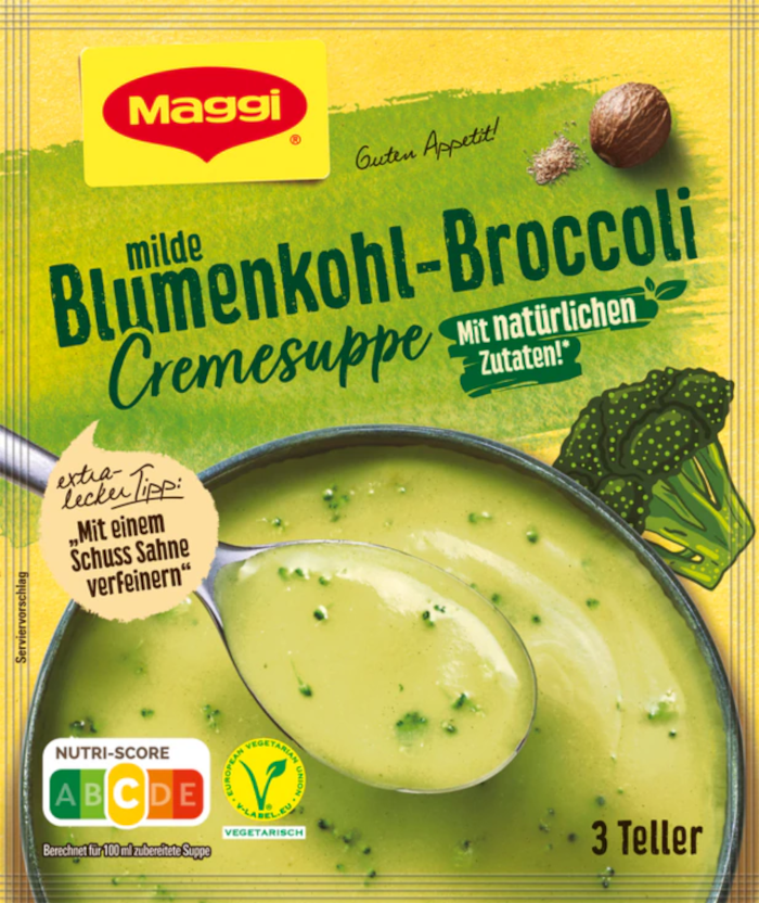 Maggi Guten Appetit Blumenkohl-Broccoli-Cremesuppe