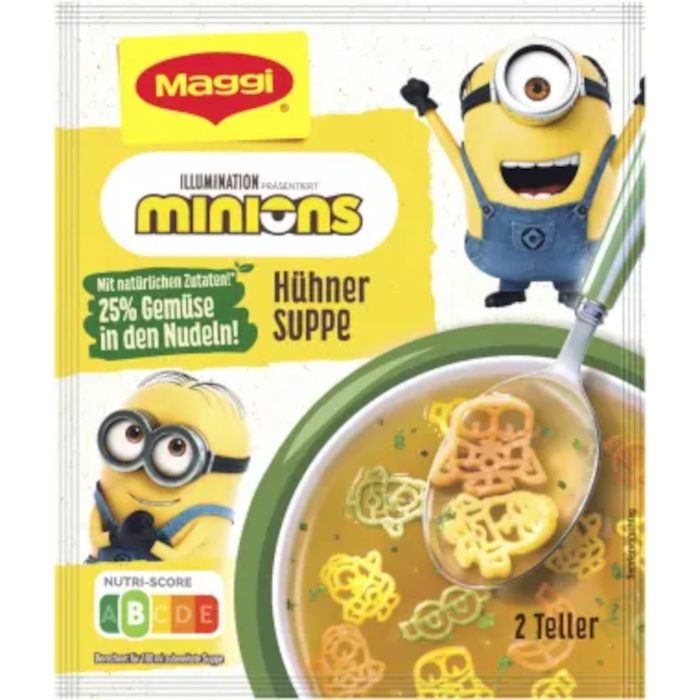 Maggi Bon Appetit Sopa de Galinha Minions Edição Limitada 38g