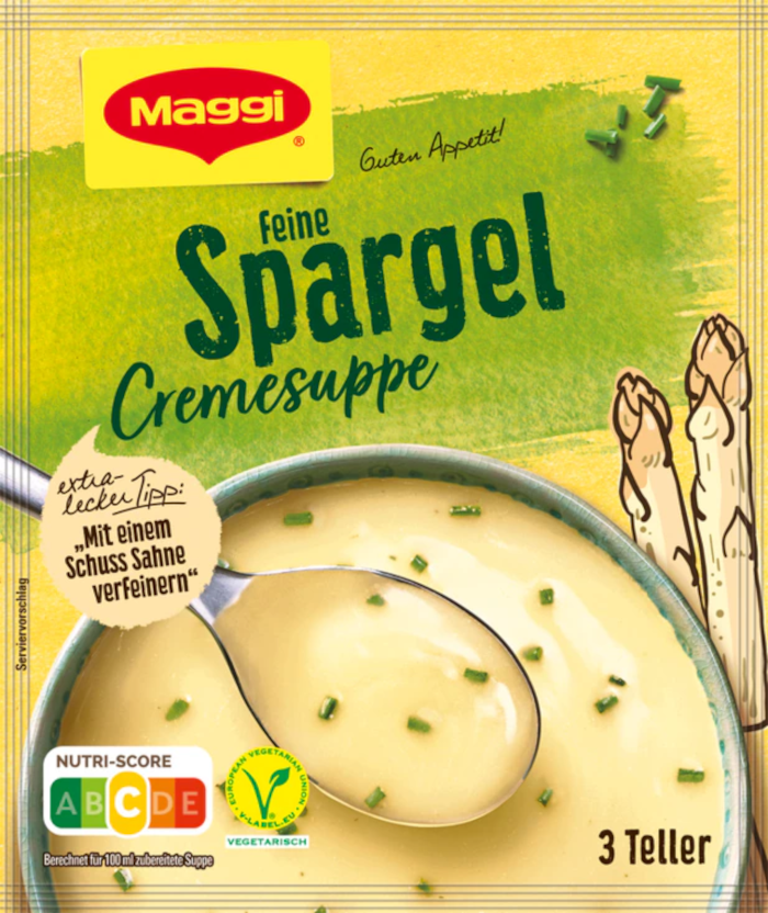 Maggi Guten Appetit Spargel-Cremesuppe