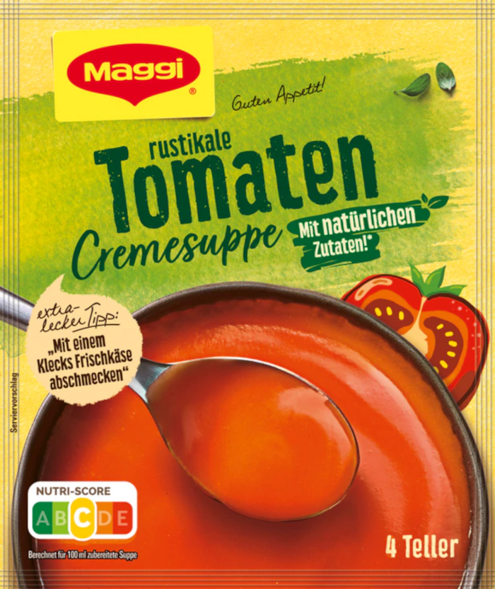 Maggi Guten Appetit Tomaten-Cremesuppe ergibt 1 Liter