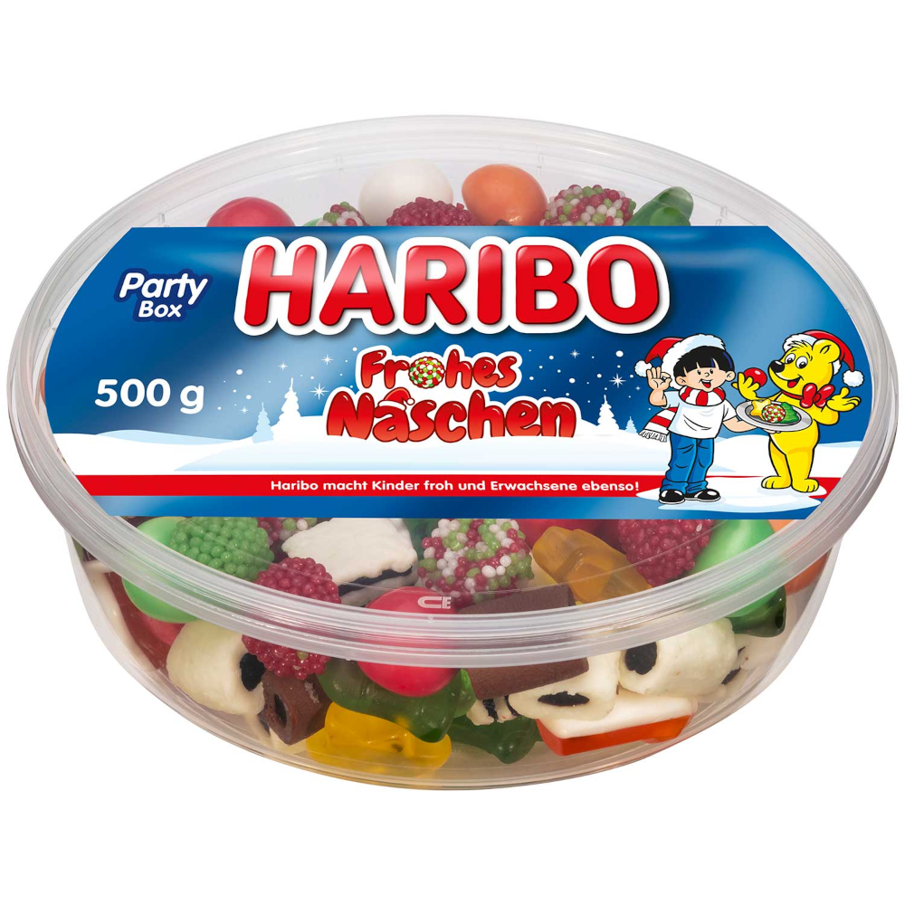 Haribo Happy Snacking Mix in the 500g can