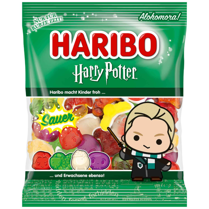 HARIBO Harry Potter Draco Malfoy sour Limited Edition 160g