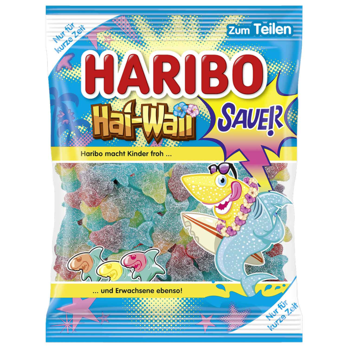HARIBO Hai-Waii Sour Gummy Candy 175g