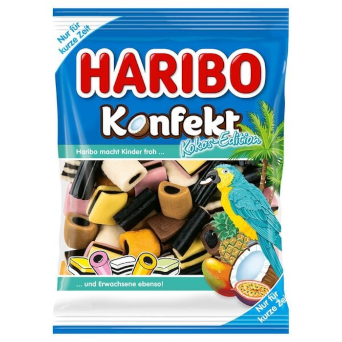 Haribo Lakritz Konfekt Kokos-Edition 175g