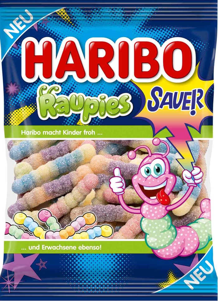 HARIBO Sauer Bundle 8 verschiedene saure Tüten