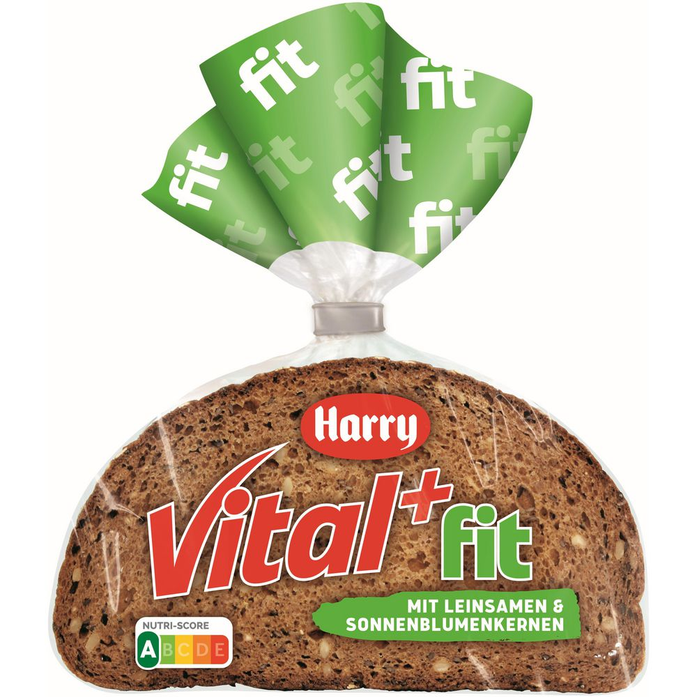 Pão multigrãos Harry Malz, Vital + Fit 500g / 17.63oz