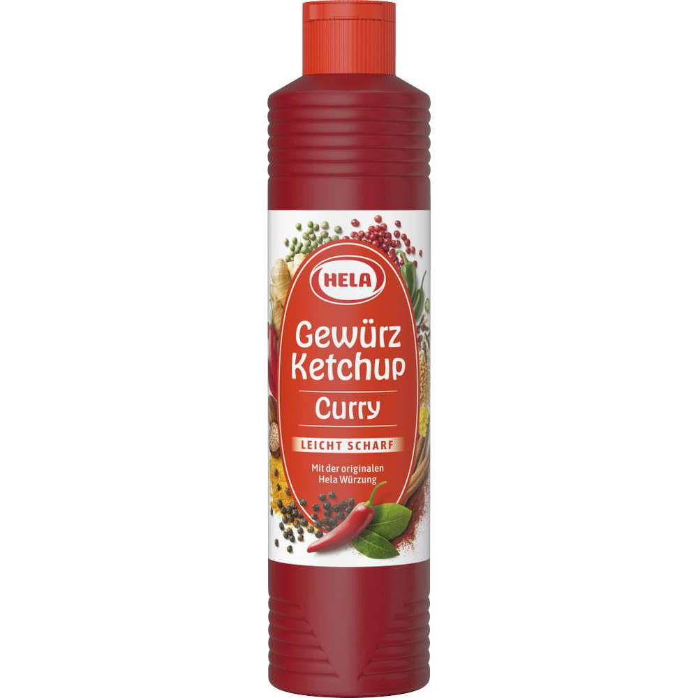 Hela Curry Spice Ketchup Light Picante 800ml